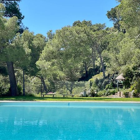Casa Blanca De Begur Con Vistas Al Mar Y Piscina别墅 外观 照片