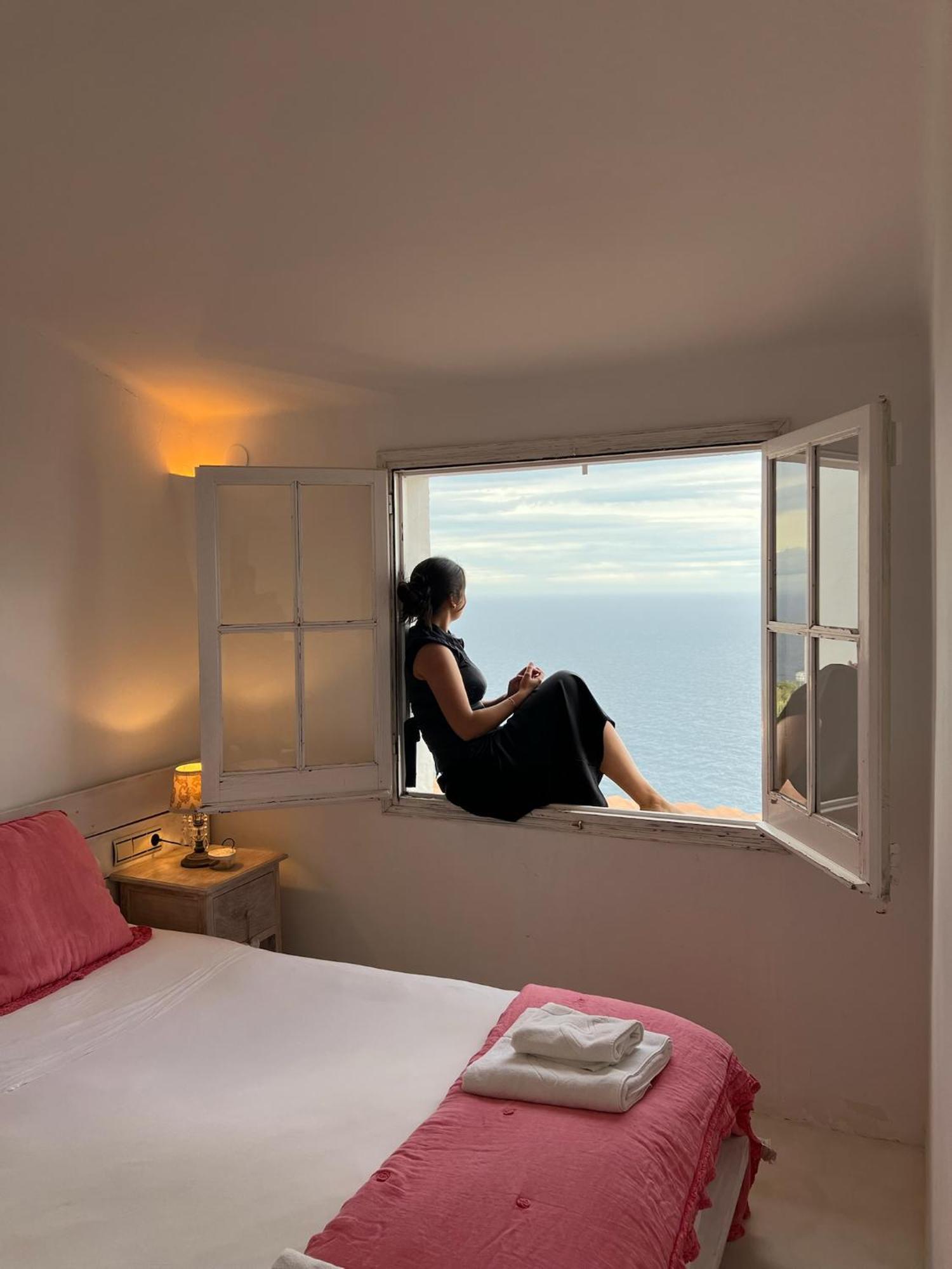 Casa Blanca De Begur Con Vistas Al Mar Y Piscina别墅 外观 照片