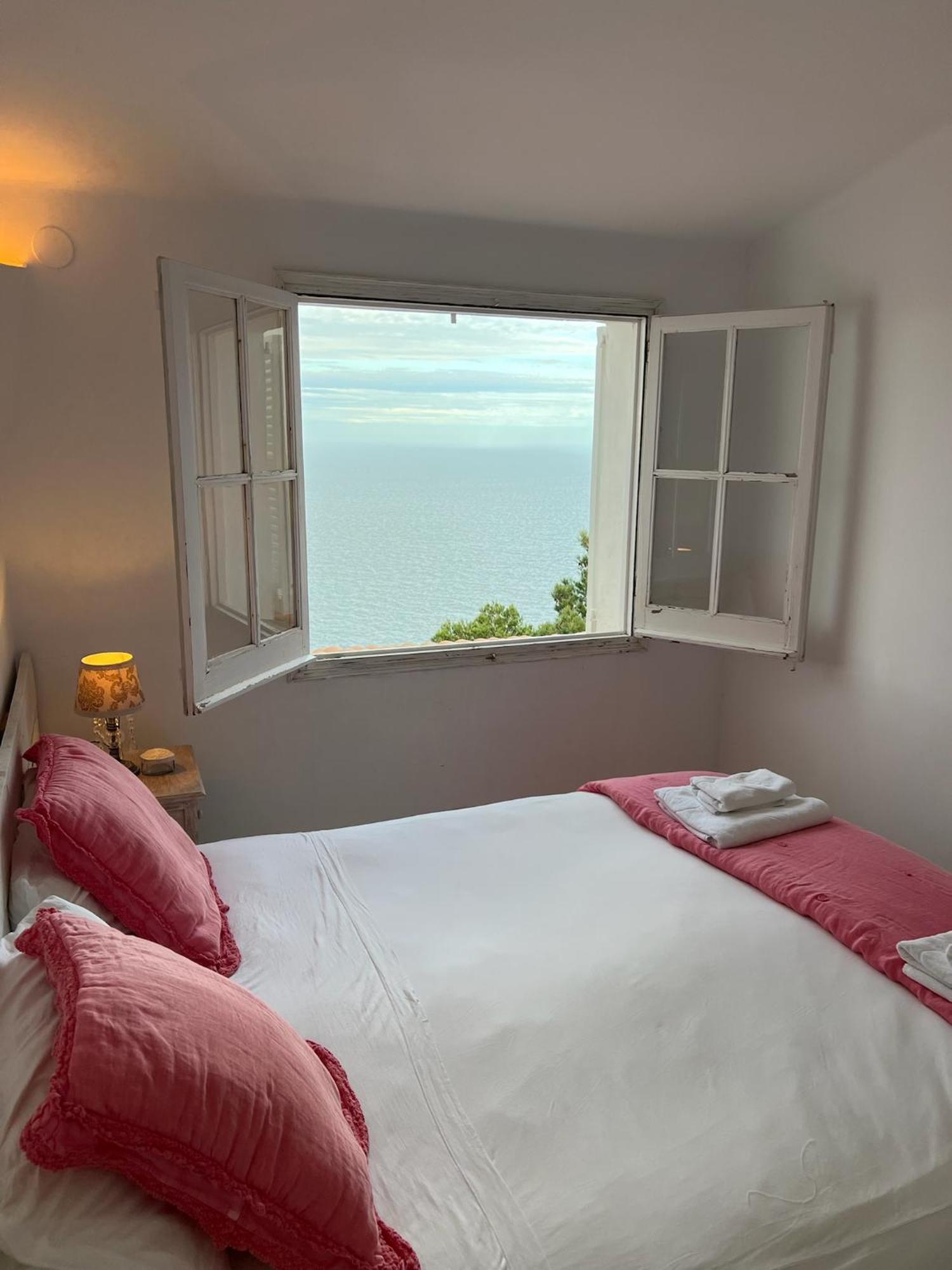 Casa Blanca De Begur Con Vistas Al Mar Y Piscina别墅 外观 照片