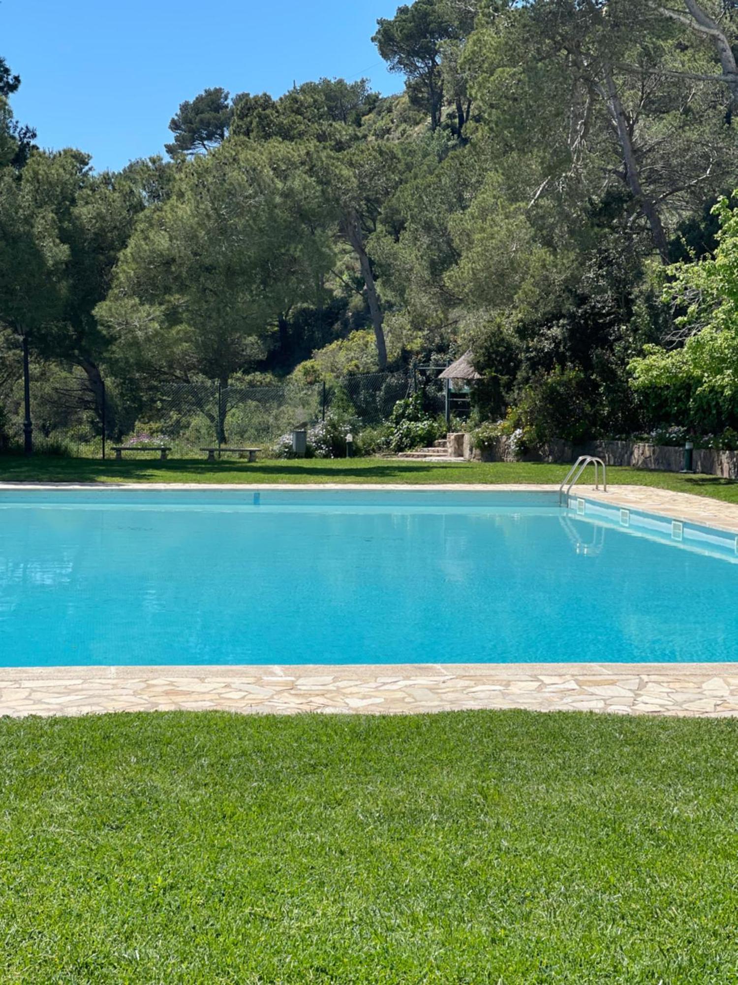 Casa Blanca De Begur Con Vistas Al Mar Y Piscina别墅 外观 照片